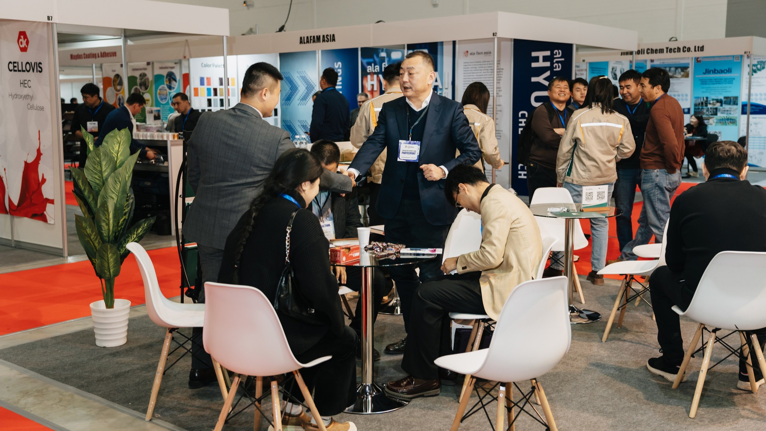 Деловые переговоры на Uzbekistan Coatings Show
